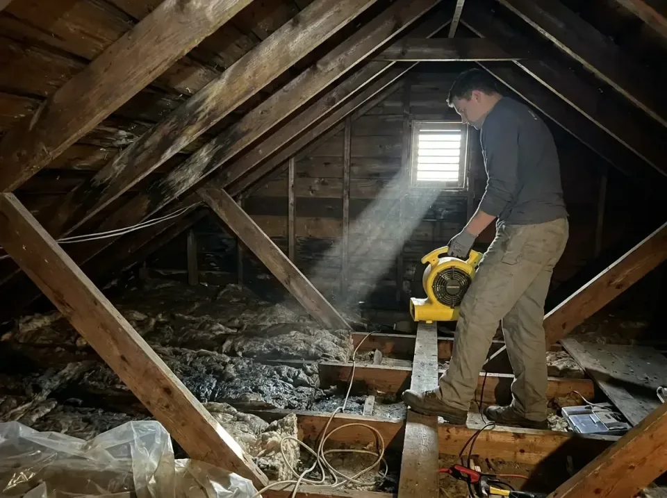 attic-water-damage-drying-proc-007 — frequently asked questions, Emergency Water Extraction & 24/7 Flood Response in Chippew…